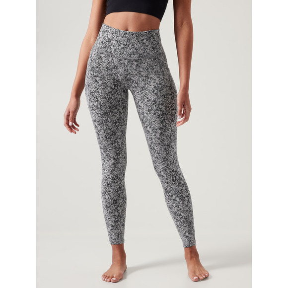 Athleta Textured 7/8 Tight Legging Size M Tall - Picture 1 of 5